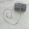Five-pointed star-shaped stainless steel chain handmade necklace and bracelet accessories, made of titanium steel, not easy to fade, raw material for jewelry chain accessories Application Scenario